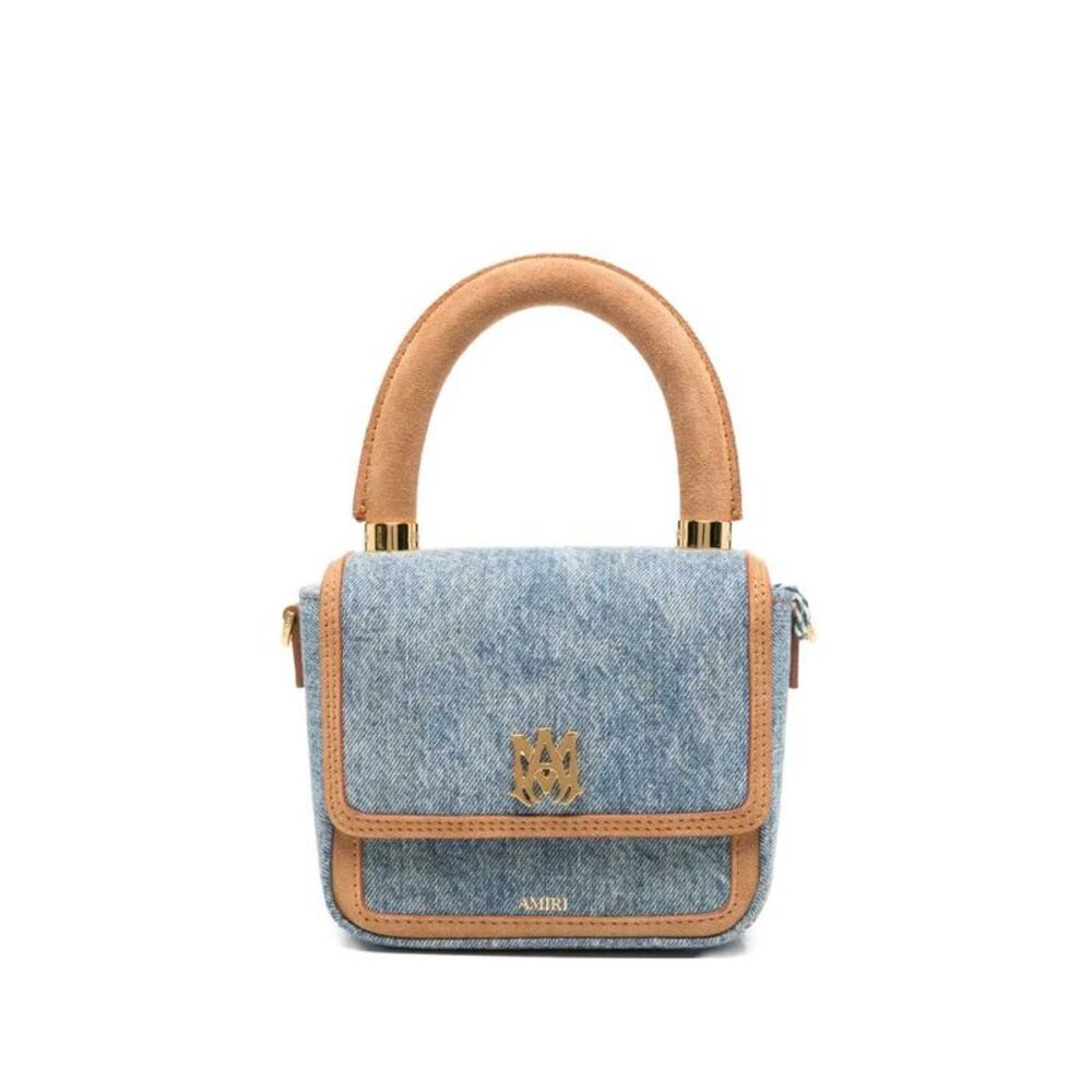 Amiri Women Micro Tote Bag With Ma Plaque
